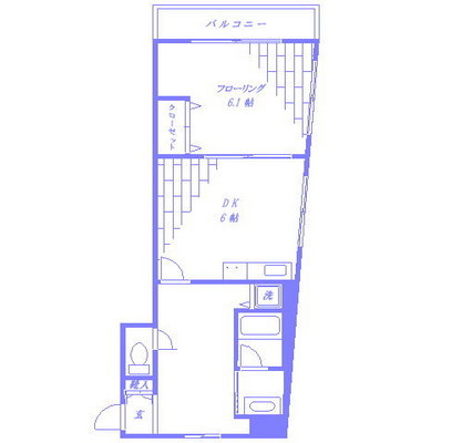 東京都荒川区西日暮里２丁目 賃貸マンション 1DK
