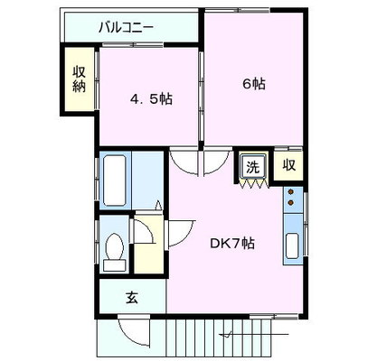 東京都台東区上野桜木１丁目 賃貸アパート 2DK