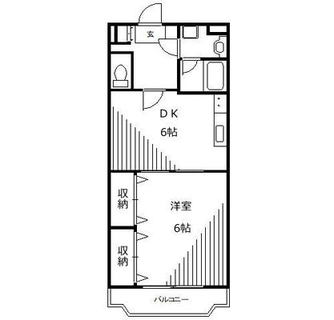 東京都板橋区中台１丁目 賃貸マンション 1DK