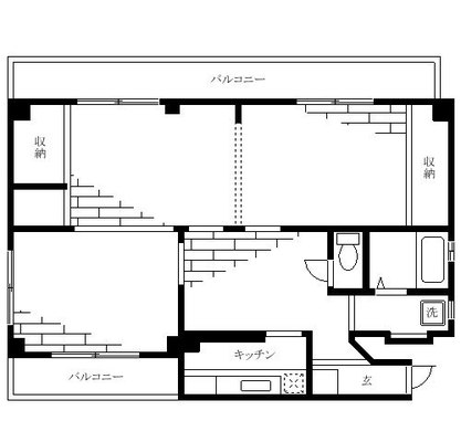 東京 ルームシェア マンション 2K