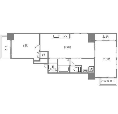 東京 ルームシェア マンション 2DK