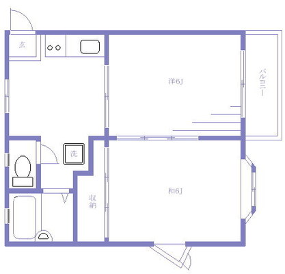 東京 ルームシェア アパート 2K