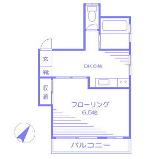 東京都文京区本駒込３丁目 賃貸マンション 1DK