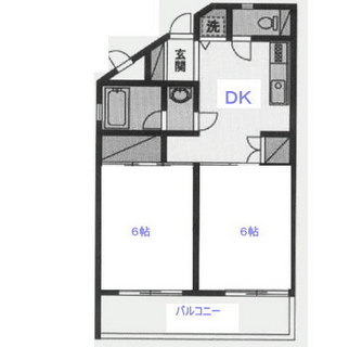 東京都練馬区下石神井１丁目 賃貸マンション 2DK