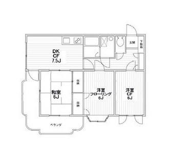 東京都足立区大谷田３丁目 賃貸マンション 3DK