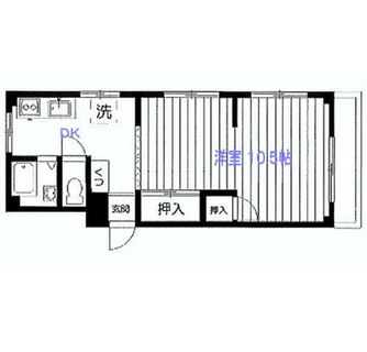 東京都杉並区井草２丁目 賃貸マンション 1DK