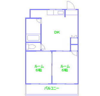 東京都葛飾区金町５丁目 賃貸マンション 2DK