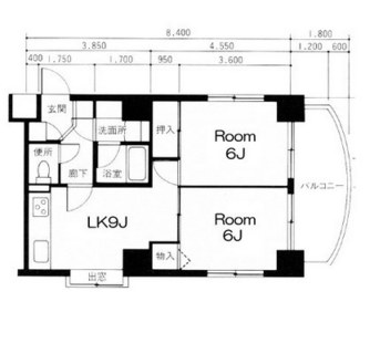 東京都江戸川区北小岩１丁目 賃貸マンション 2LK