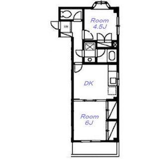 東京都江戸川区松江５丁目 賃貸マンション 2DK