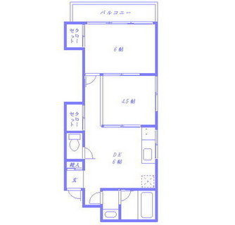 東京都板橋区仲宿 賃貸マンション 2DK