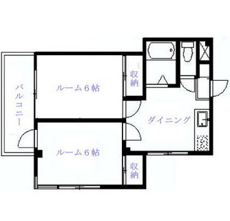 東京都江戸川区西小岩５丁目 賃貸マンション 2DK