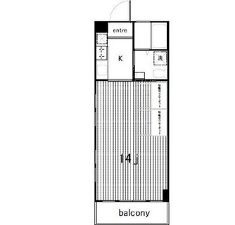 東京都足立区中川４丁目 賃貸マンション 1K