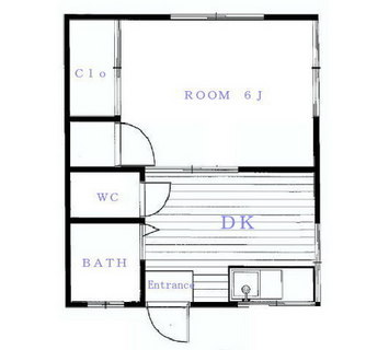 東京都中野区若宮２丁目 賃貸アパート 1DK