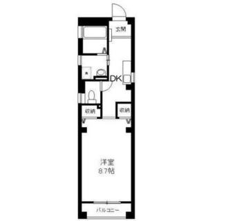 東京都品川区南大井４丁目 賃貸マンション 1DK