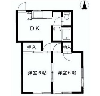 東京都西東京市東伏見３丁目 賃貸マンション 2DK