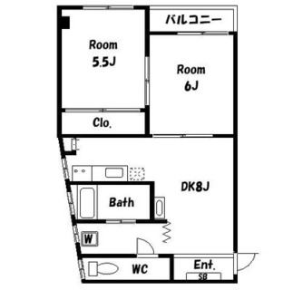 東京都荒川区東日暮里６丁目 賃貸マンション 2DK