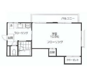 東京都豊島区目白２丁目 賃貸マンション 1K