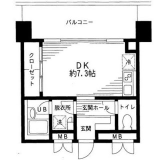 東京都豊島区巣鴨３丁目 賃貸マンション 1R