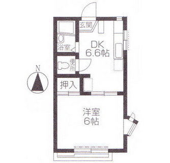 東京都練馬区関町北２丁目 賃貸アパート 1DK