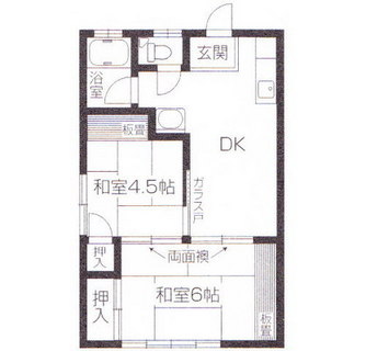 東京都練馬区関町北３丁目 賃貸アパート 2DK