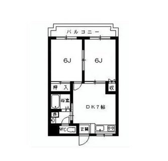 東京都葛飾区西亀有３丁目 賃貸マンション 2DK