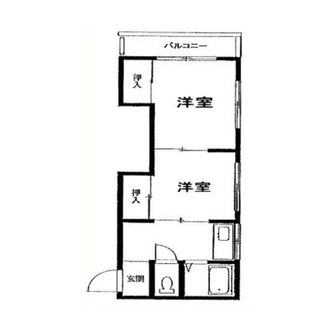 東京都北区赤羽２丁目 賃貸マンション 2K