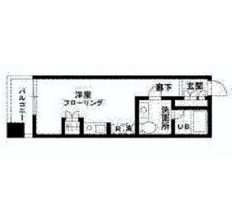 東京都中央区築地６丁目 賃貸マンション 1R