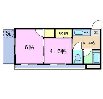 東京都北区王子４丁目 賃貸マンション 2K