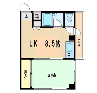 東京都北区豊島２丁目 賃貸マンション 1LK