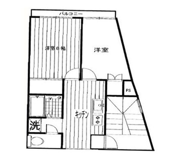 東京都北区滝野川１丁目 賃貸マンション 2DK