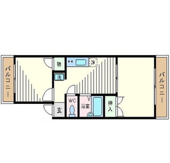 東京都北区滝野川１丁目 賃貸マンション 2DK