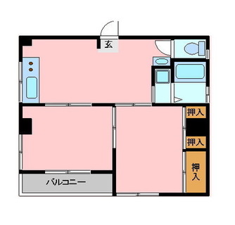 東京都北区王子本町１丁目 賃貸マンション 2LK