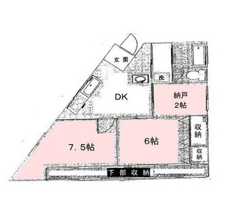 東京都北区王子本町１丁目 賃貸マンション 2SDK