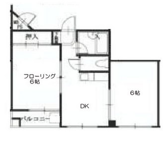 東京都板橋区弥生町 賃貸マンション 2DK