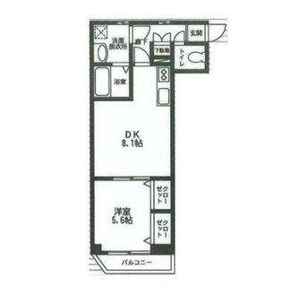東京都台東区松が谷３丁目 賃貸マンション 1DK