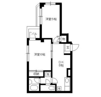 東京都目黒区洗足１丁目 賃貸マンション 2DK
