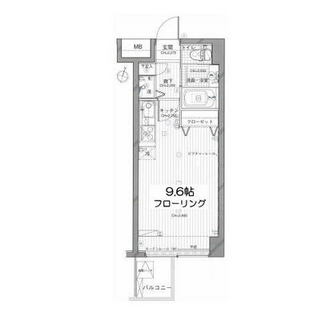 東京都江東区森下３丁目 賃貸マンション 1R