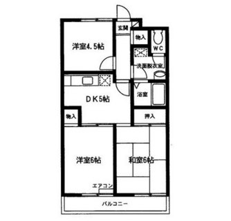 東京都板橋区三園１丁目 賃貸マンション 3DK