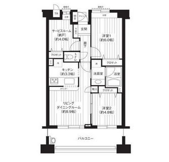 東京都江東区南砂１丁目 賃貸マンション 3LDK