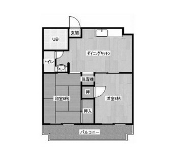 東京都調布市入間町２丁目 賃貸マンション 2DK