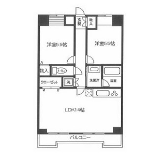 東京都板橋区赤塚４丁目 賃貸マンション 2LDK