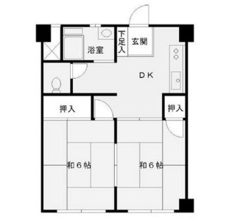 東京都品川区小山２丁目 賃貸マンション 2DK