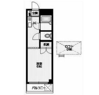 東京都中野区南台４丁目 賃貸マンション 1K