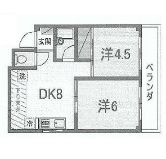 東京都中野区南台３丁目 賃貸マンション 2DK