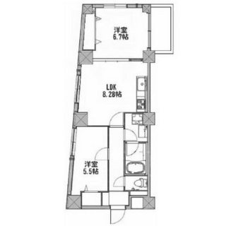 東京都港区白金３丁目 賃貸マンション 2LDK