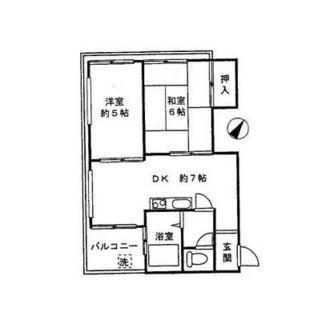 東京都北区田端新町２丁目 賃貸マンション 2DK