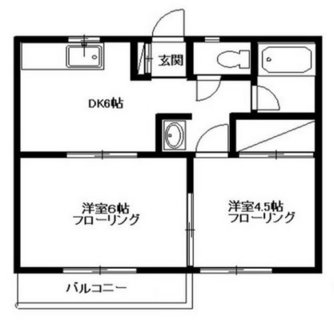 東京都杉並区成田西２丁目 賃貸マンション 2DK