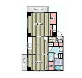 東京都板橋区相生町 賃貸マンション 2DK