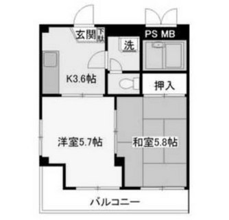 東京都文京区白山４丁目 賃貸マンション 2K