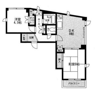 東京都北区王子４丁目 賃貸マンション 2DK